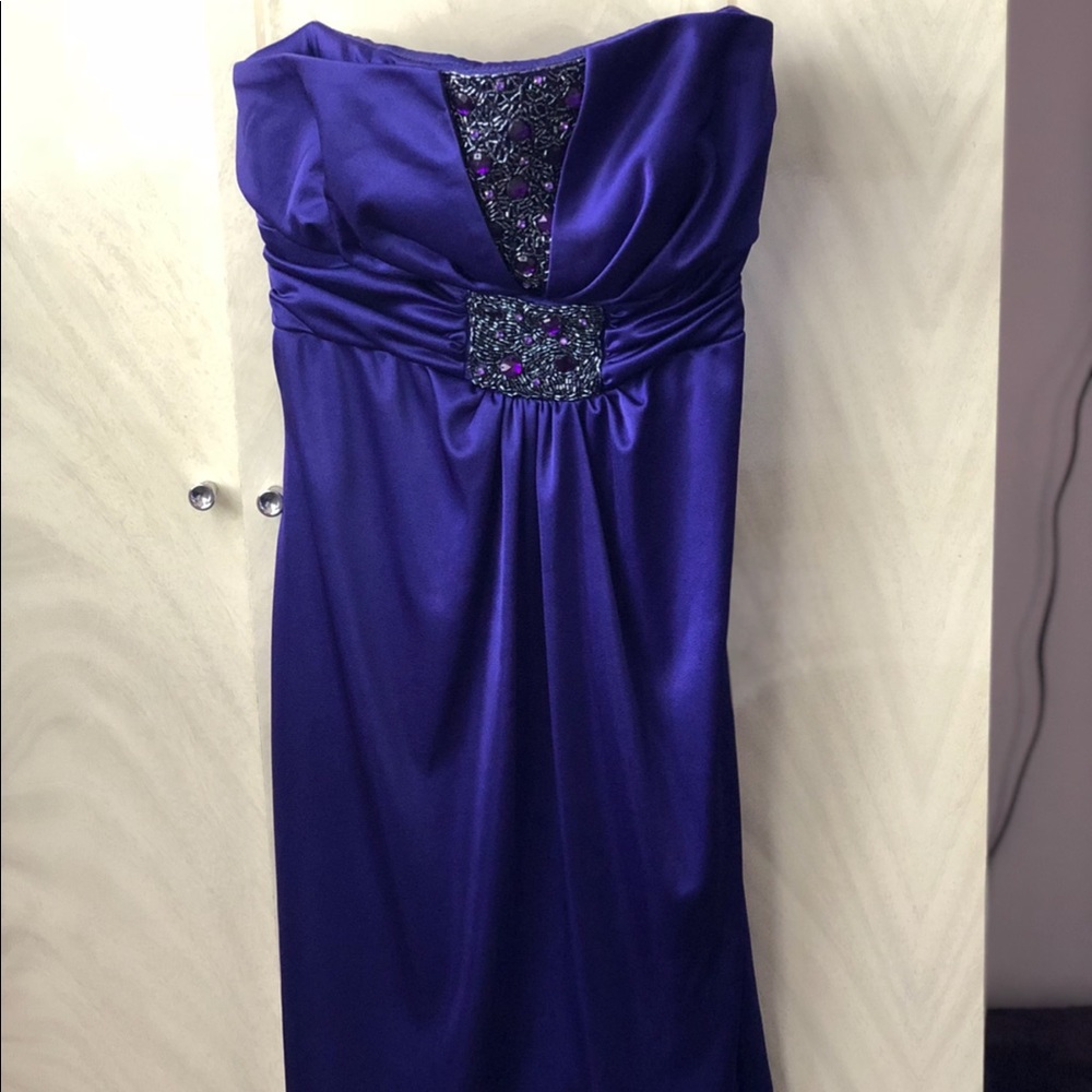 Strapless dress